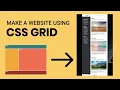 Learn To Make A Responsive Website Using CSS Grid From Layout to Complete Website Blog Website