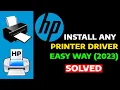 How to Download Install Any Printer Drivers HP 2023 HP Printer Software Installation Process