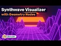 Into the Synthwave Blender 3 5 Geometry Nodes Landscape Tutorial