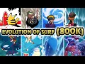 Evolution of Using Surf Waterfall Dive Whirlpool in Pokemon 1996 - 2024