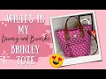 What fits in my monogram Brinley bag cute comfy charming