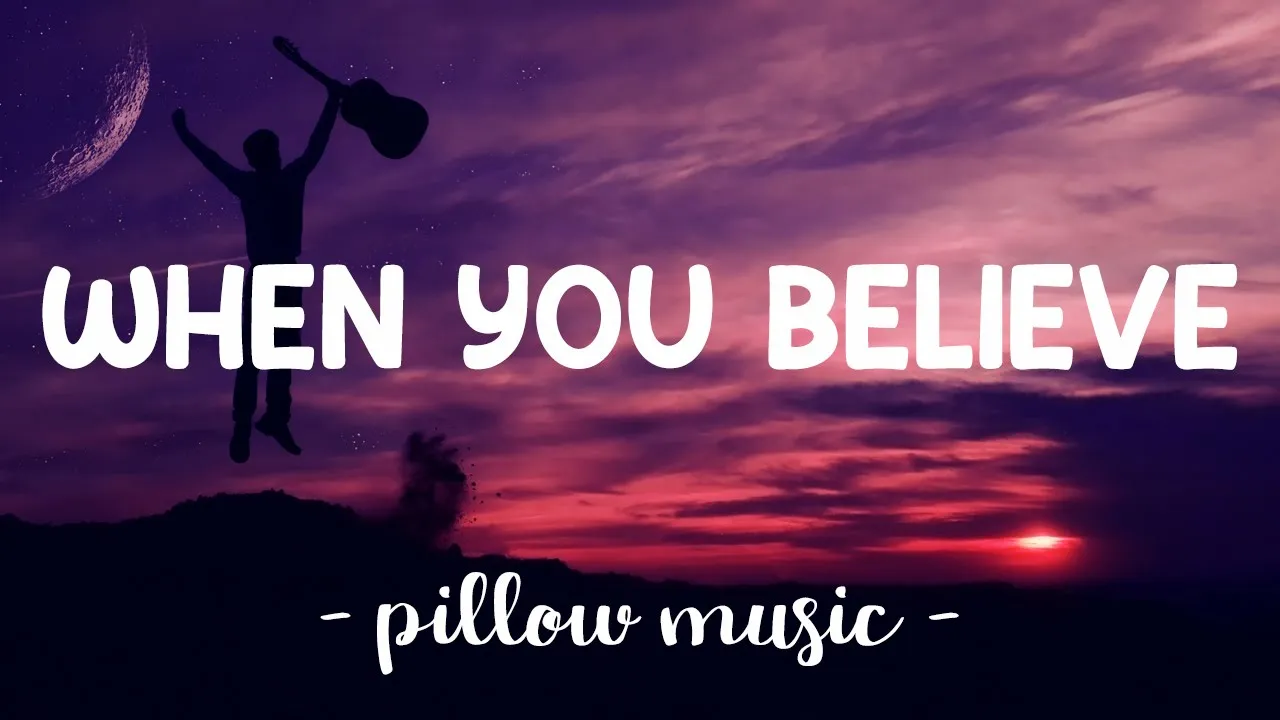 When You Believe - Whitney Houston & Mariah Carey (Lyrics) 🎵