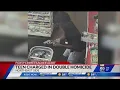 17-year-old charged with murder for double shooting inside Indy gas station