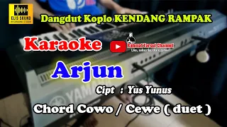 Download Arjun Karaoke Chord Cowo / Cewe ( Duet ) | Karaoke Dangdut Koplo Kendang Rampak MP3