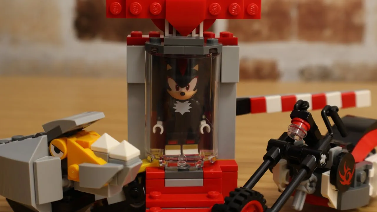LEGO Sonic stop motion anime !「shadows sonic escape」レゴソニック「シャドウソニックの脱走」