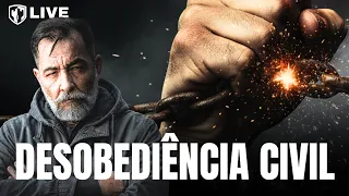 🔴LIVE: DESOBEDIÊNCIA CIVIL | SOBREVIVENCIALISMO URBANO & PREPPER