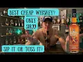 The BEST cheap whiskey Fighting Cock Whiskey Review
