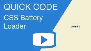 Quick Code CSS Battery Loader