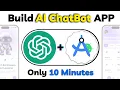 I Build a 600K AI APP Using ChatGPT in Android Studio How to Make a APP