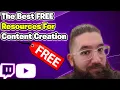 The Best Free Websites for Streamers on Twitch and Youtube Part 1