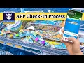 Tips for speeding up the check in process on the Royal Caribbean app
