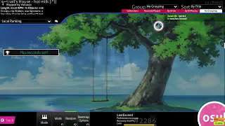 osu mania selecting these 2 beatmaps in succession crashes the game