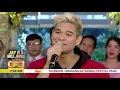 Christmas kantahan with Jay R & Mica Javier!