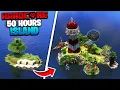 Download Lagu I Survived 50 HOURS on a DESERTED ISLAND in Minecraft