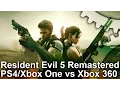 Resident Evil 5 Remastered One vs Xbox 360 Gameplay Frame-Rate Test