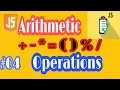 04 - JavaScript Arithmetic Operators Examples