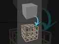 How to create wireframe in Blender