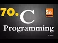 C Programming for beginners part-70