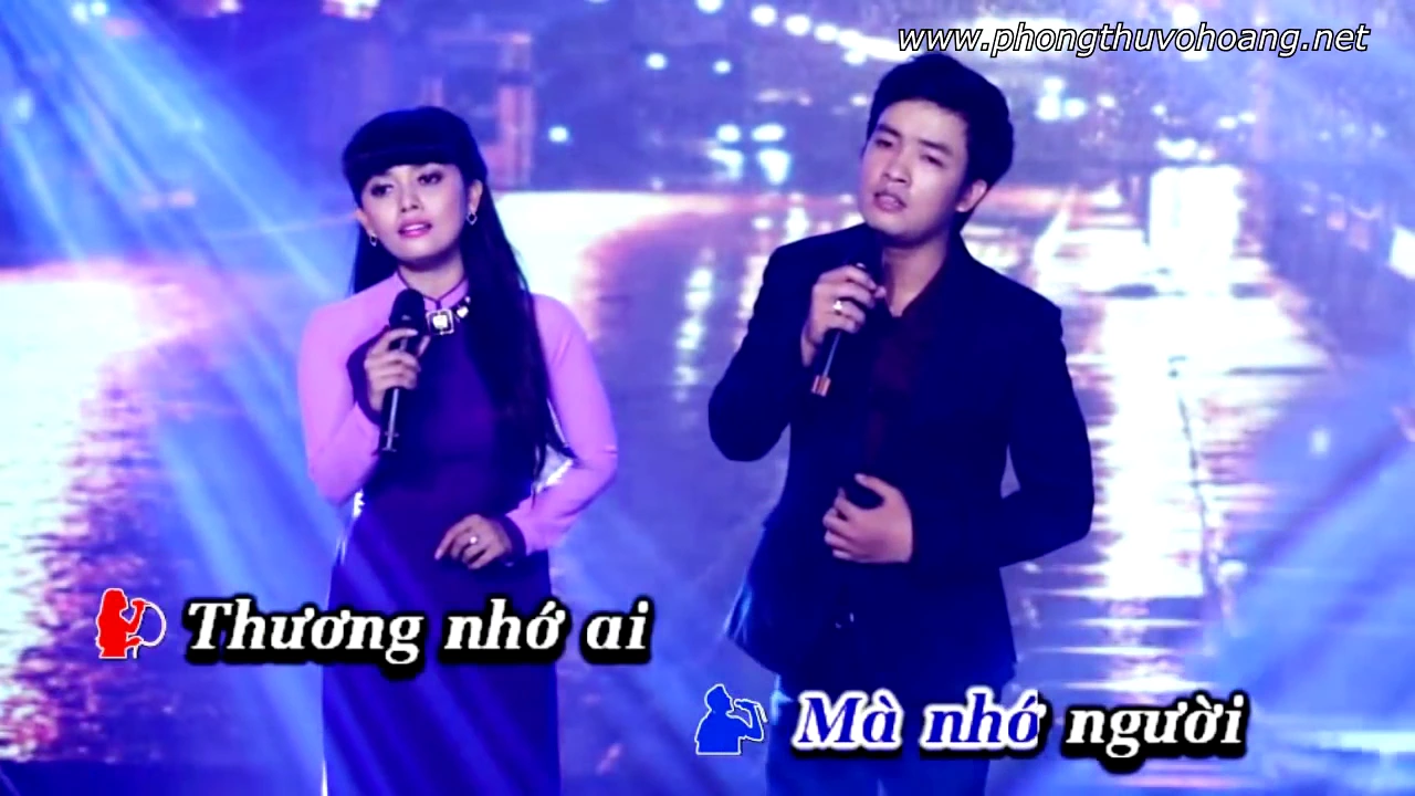 [ Karaoke ] Mưa Qua Phố Vắng - Thiên Quang ft Hồng Quyên