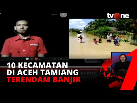 Indonesia Diterpa Bencana Lagi, Kali ini 10 Kecamatan di Aceh Terendam Banjir | tvOne