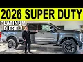 2026 Ford Super Duty F-350 Platinum Diesel Exterior Interior Review
