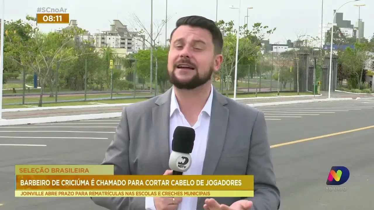 Barbeiro, de Criciúma, vai cortar cabelo dos jogadores da seleção brasileira na Copa do Mundo