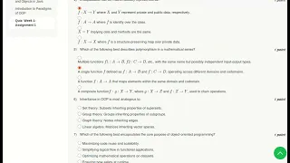 Fundamentals of Object Oriented Programming Assignment 01