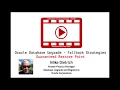 Oracle Database Upgrades - Fallback Strategie
