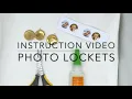 Instruction for photo prints in locket - Yours Giftfully