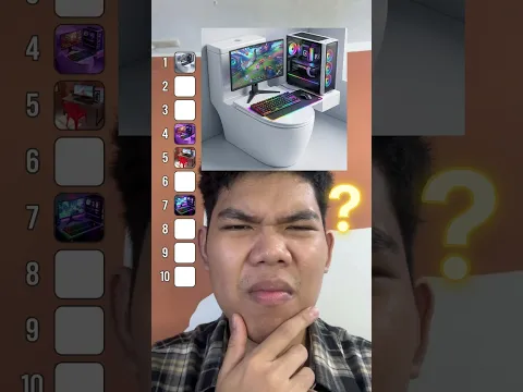 10 อันดับ นั่งเล่นเกมที่ไหนสบายที่สุด? 🎮😱 #Shorts