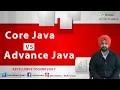 Difference between core and advance java in hindi Excellence Technology