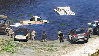 سخروا من سائق شاص صغير ولكنه يحو ل السخرية إلى تصفيق بعد سحب الدبابة 