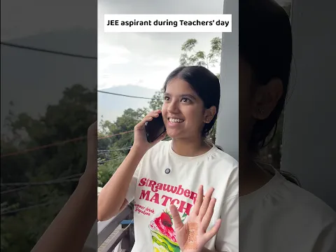 JEE aspirants during teachers’ day 😳 | Laksha Joshi | #shorts #PW #PhysicsWallah #TeachersDay