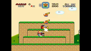 TAS SNES Super Mario World glitchfest by IgorOliveira666 in 2 54 33 62