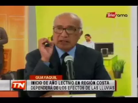 Inicio de año lectivo en región costa dependerá de los efectos de las lluvias