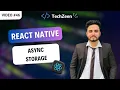 React Native Tutorial Async Storage in React Native Hindi Urdu 2024
