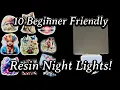 Tons Of Resin Night Lights For Beginners