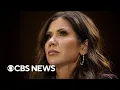Kristi Noem gets heat from Republicans at Senate hearing