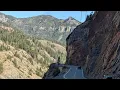 Million Dollar Highway out of Silverton CO
