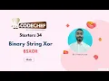 BSXOR Binary String Xor Codechef Starters 34 Codechef