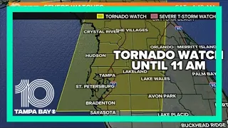 LIVE RADAR Severe thunderstorm warning in effect for several Tampa Bay area counties