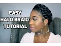 Easy Halo Braid Tutorial using Braiding Hair PocketsandBows