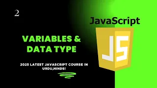 Variables Data Types Chapter 2 JavaScript Fundamentals