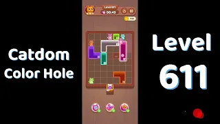 Catdom Color Hole Level 611 Screenshot