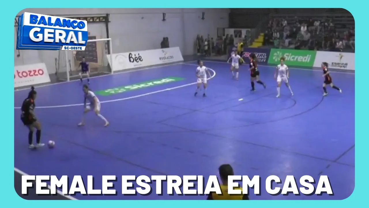 Female estreia em casa pela Liga Feminina de Futsal