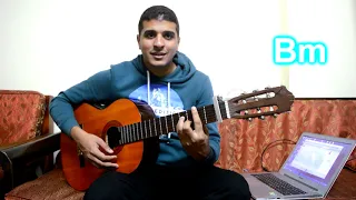 تعليم عزف أغنية  علي جاسم ومحمود التركي ومصطفى العبدالله   تعال  جيتار دندنها