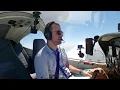 TMA crossing at FL60 from Spa (EBSP) to Ursel (EBUL) in the DA40 - with ATC radio communications