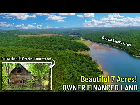 Original Log Homestead & 7 Acres - Owner Financed at the LAKE in Ozarks! InstantAcres.com ID#EH05