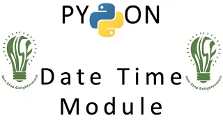 Built-in Modules in Python DateTime Module Date Time Datetime TimeDelta TimeZone