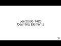 LeetCode 1426 Counting Elements